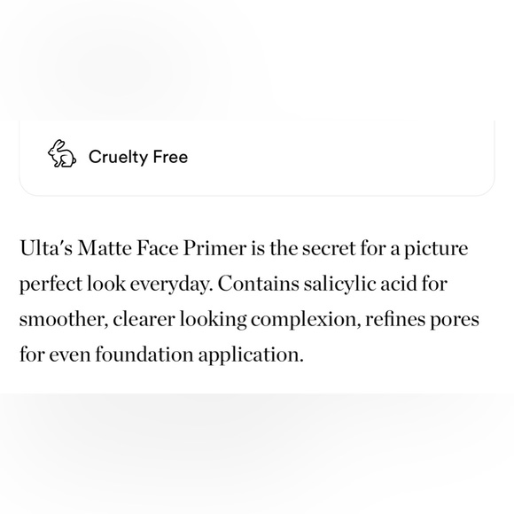 $4β€οΈβπ₯ LAST 1! Ulta Beauty Mattifying Face Primer Matte Travel Size π NEW Mini - Picture 3 of 4